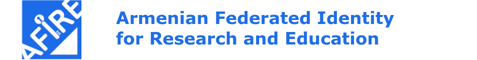 Armenian Federated Identity for Research and Education (AFIRE)